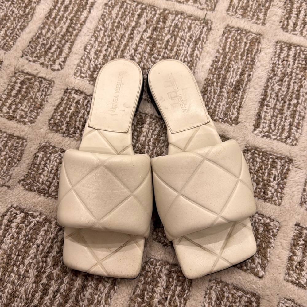 Bottega Veneta Leather Sandal